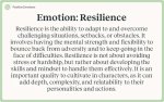 Explorations of Emotion and Resilience